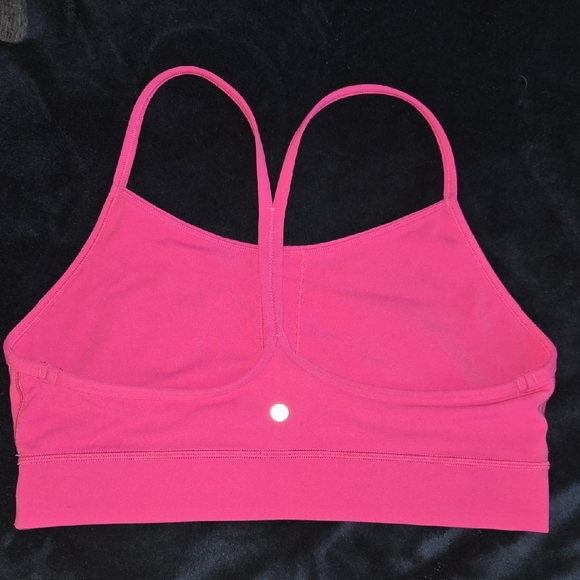 CRZ Yoga Y-Strap Back Hot Pink Sports Bra - Size LARGE - GREAT CONDITION - Picture 2 of 7